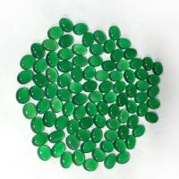 Grüner Achat Cabochon, oval, DIY & verschiedene Größen vorhanden, verkauft von PC