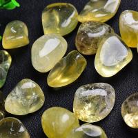 Citrine Decoration, irregular, polished, for home and office 
