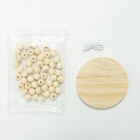 Pine DIY Cup Pad Set, Elastic Thread & beads, 16mm 