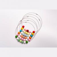 Collar Necklace, Schima Superba, with 304 Stainless Steel, Round, Unisex 16mm Approx 45 cm 