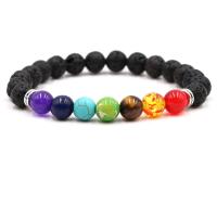 Gemstone Bracelets, Natural Stone, fashion jewelry & Unisex 190mm 