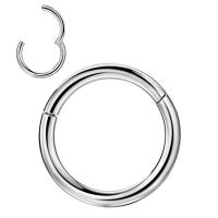 Stainless Steel Nose Piercing Jewelry, 316L Stainless Steel, Donut, Unisex original color 