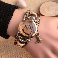 Women Wrist Watch, Zinc Alloy, with Cowhide & Organic Glass, waterproofless & Chinese movement & for woman Approx 7.09 Inch 