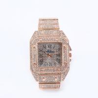 Women Wrist Watch, Zinc Alloy, with Glass, waterproofless & Chinese movement & for woman & with rhinestone 38*20mm Approx 9.84 Inch 