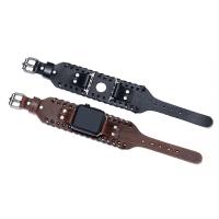 Watch Band, Cowhide, with Zinc Alloy, plated, fashion jewelry & Unisex 27.5mm 