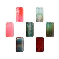 Agate Beads, Column, polished, DIY, mixed colors Approx 