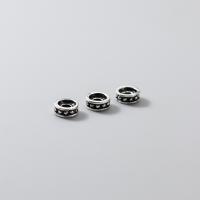 Sterling Silver Spacer Beads, 925 Sterling Silver, 5mm 