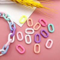 Акриловые Связывание кольцо, Акрил, DIY, Много цветов для выбора, 9-15mm, 100ПК/сумка, продается сумка