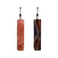 Gemstone Jewelry Pendant, Natural Stone, Rectangle & for woman 