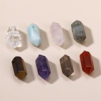 Gemstone Jewelry Pendant, Natural Stone, Conical & Unisex 