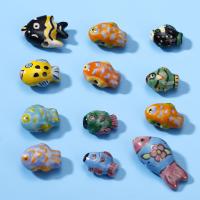 Perle de porcelaine vernis étuvage, poisson, vernis au four, DIY & normes différentes pour le choix, plus de couleurs à choisir, Vendu par PC
