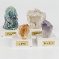 Piedras preciosas Espécimen de Minerales, Irregular, para el hogar y la oficina & diferentes materiales para la opción, más colores para la opción, 55-70mm, Vendido por UD