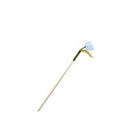 Hair Stick, Zinc Alloy, with Acrylic, Flower, gold color plated, fashion jewelry & for woman 