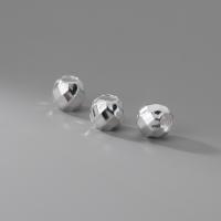 Sterling Silver Spacer Beads, 925 Sterling Silver, silver color plated, 8.5mm 
