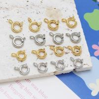 Brass Spring Ring Clasp, plated, DIY 