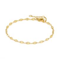 Stainless Steel Anklets Jewelry, 316L Stainless Steel, with 1.18inch extender chain, Vacuum Ion Plating, fashion jewelry & for woman Approx 7.87 Inch 