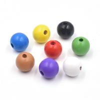Gefärbtes Holz Perlen, DIY, keine, 16x16mm, Bohrung:ca. 4mm, verkauft von PC