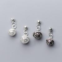 Colgantes de plata esterlina de campana, plata de ley 925, Cascabel, Bricolaje & diverso tamaño para la opción & hueco, Vendido por UD