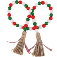 Christmas Hanging Decoration, Hemu Beads, handmade, Christmas Design, 850mm 