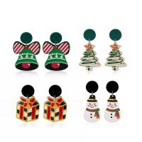 Christmas Earrings, Acrylic, Christmas Design & for woman 