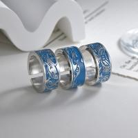 Titanium Steel Cuff Finger Ring, fashion jewelry & for man 