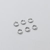 Серебро 925 пробы Соединительные кольца, DIY, серебряный, 5mm, 0.6mm, продается PC