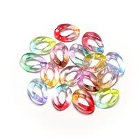 Акриловые Связывание кольцо, Акрил, DIY, Много цветов для выбора Приблизительно 100ПК/сумка, продается сумка