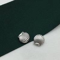 Zinc Alloy Jewelry Beads, Shell, antique silver color plated, DIY 