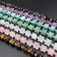 Mixed Gemstone Beads, Natural Stone, with Seedbead, DIY 16mm Approx 40 cm 
