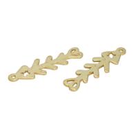 Brass Jewelry Pendants, Fish Bone, polished, DIY, golden 