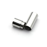 Круглая нержавеющая сталь Магнитная застежка, Нержавеющая сталь 304, полированный, DIY, оригинальный цвет, внутренний диаметр:Приблизительно 7mm, продается PC