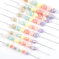 ABS Plastic Beads, stoving varnish & DIY mixed colors 