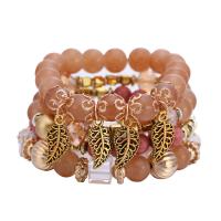 Acrylic Magnetic Bracelets, multilayer & elastic & for woman 69mm 