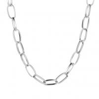 Zinc Alloy Chain Necklace, plated, fashion jewelry & for woman 365mm 