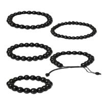 Gemstone Bracelets, Glass Gemstone, Round, Unisex Approx 7.5 Inch 