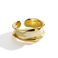 Серебро 925 пробы Манжеты палец кольцо, Другое покрытие, Регулируемый & Женский, Много цветов для выбора, продается PC