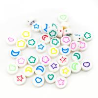 Polymer Clay Jewelry Beads, Round, DIY, mixed colors, 10mm, Approx 