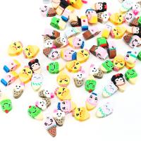 Polymer Clay Jewelry Beads, DIY, mixed colors, 10mm, Approx 