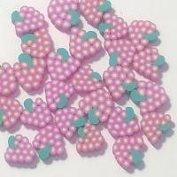 Obst Polymer Clay Perlen, Polymer Ton, DIY & verschiedene Muster für Wahl, keine, 10mm, ca. 1000PCs/Tasche, verkauft von Tasche