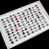 Resin Zinc Alloy Finger Ring, with Resin, fashion jewelry & Unisex, mixed colors, 6mm-22mm 