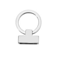 Stainless Steel Key Clasp, 304 Stainless Steel, Vacuum Ion Plating, polished 