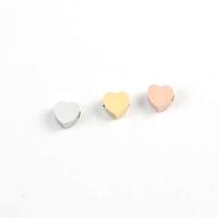 Stainless Steel Beads, 304 Stainless Steel, Heart, polished, DIY 