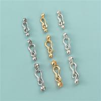 Sterling Silver S Hook Clasp, 925 Sterling Silver, plated, DIY 