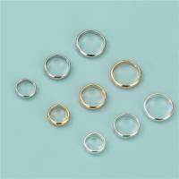 Sterling Silver Frame perles, argent sterling 925, beignet, Placage, DIY, plus de couleurs à choisir Environ 1.4mm, Vendu par PC