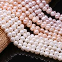 Round Cultured Freshwater Pearl Beads, DIY 5-6mm Approx 14-15 Inch 