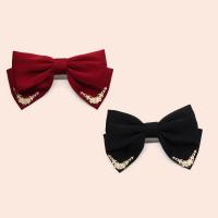 Cloth Bowkont Hair Clip, Bowknot, for woman 175mm 