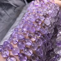 Natural Amethyst Beads, irregular, polished, DIY, light purple cm 