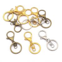 Zinc Alloy Key Clasp Finding, plated, DIY 
