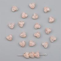 Knistern Acryl Perlen, Herz, DIY, keine, 10x9mm, ca. 70PCs/Tasche, verkauft von Tasche
