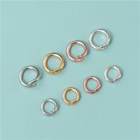 Sterling Silver Open Jump Ring, 925 Sterling Silver, Donut, plated, DIY [